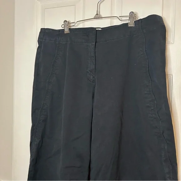 Anthropologie Maeve Scallop Wide-Leg Pants - Picture 6 of 15